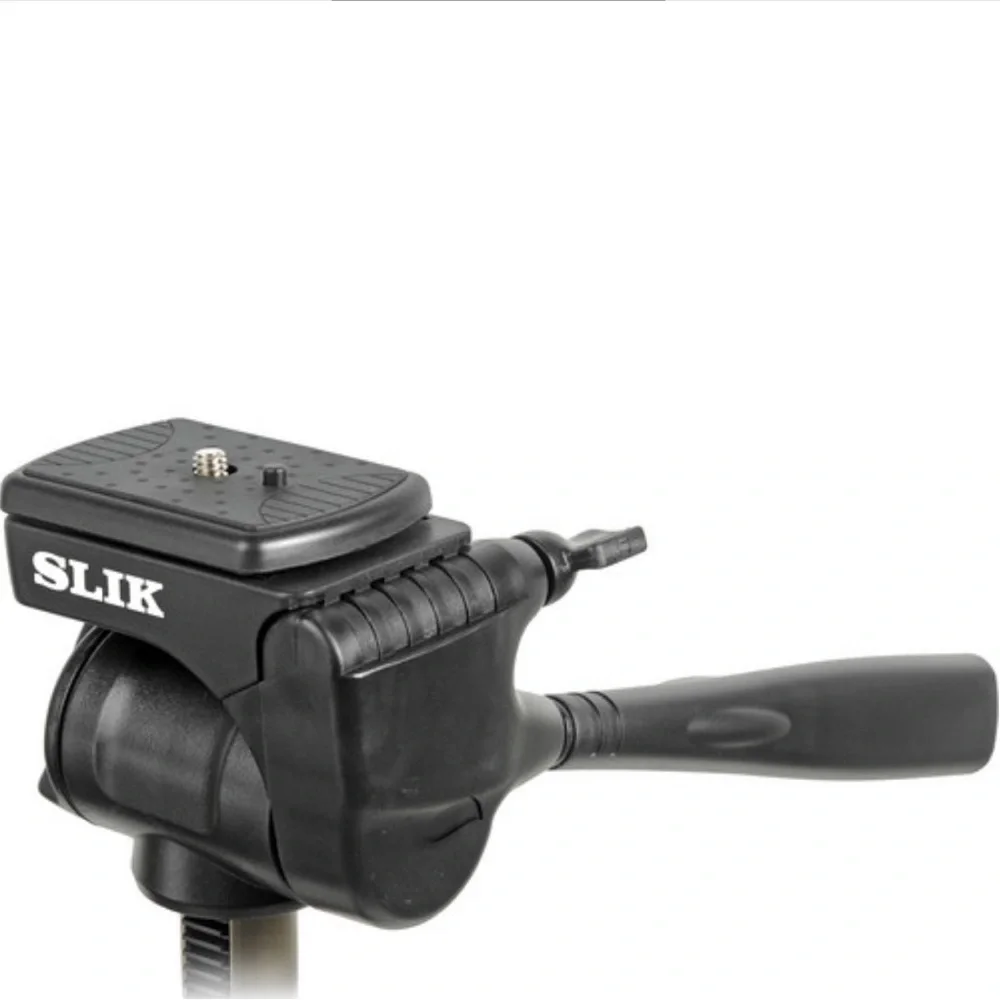 Slik U8000 Tripod with 3-Way, Pan-and-Tilt Head